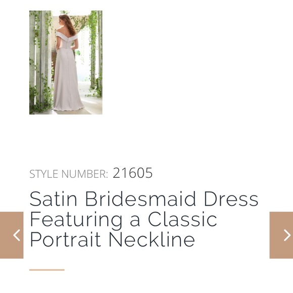 Brand new mori lee bridesmaid dress size 6 - Picture 10 of 14